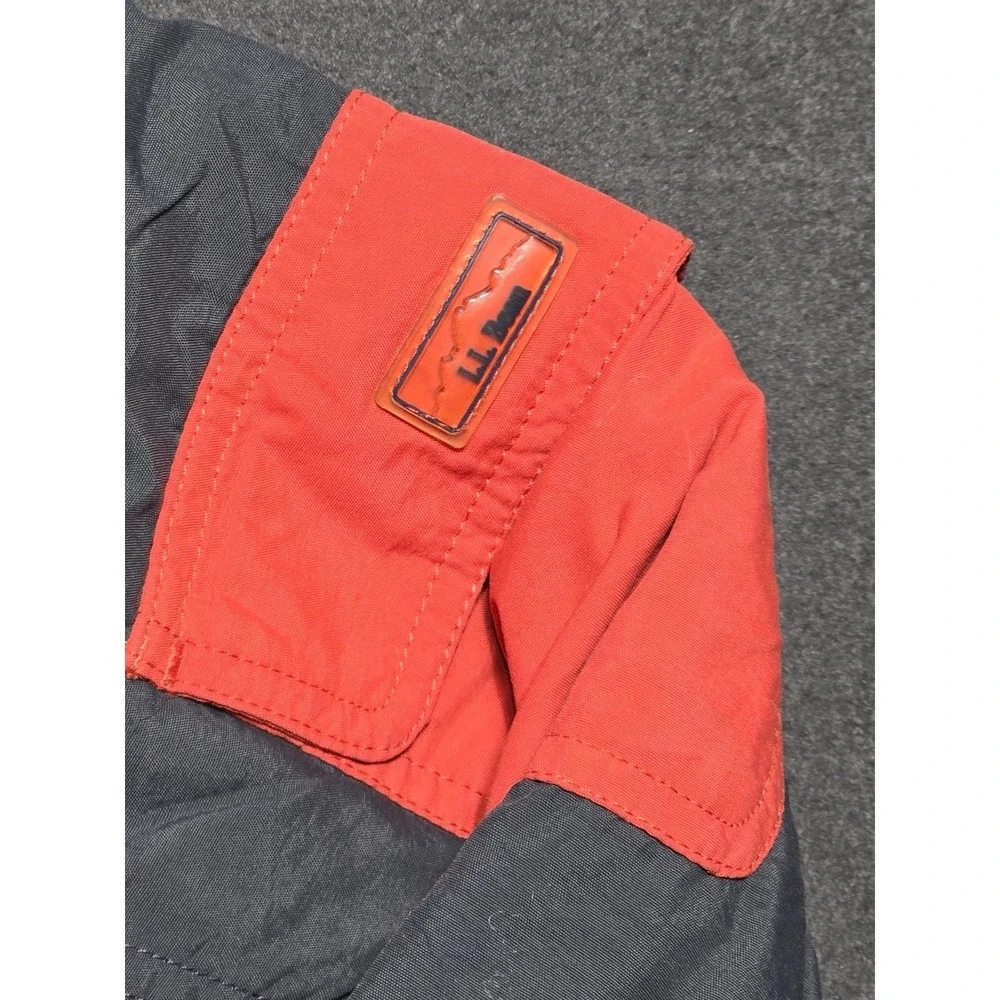 LL Bean Youth Ski Coat Jacket Thinsulate‎ Hooded Large 14/16 Red Gray